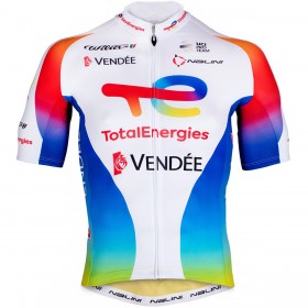 Maglia 2021 Team TotalEnergies N003 Manica Corta
